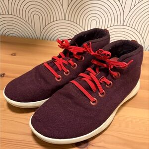 Allbirds Burgundy and Red Men's Sneakers